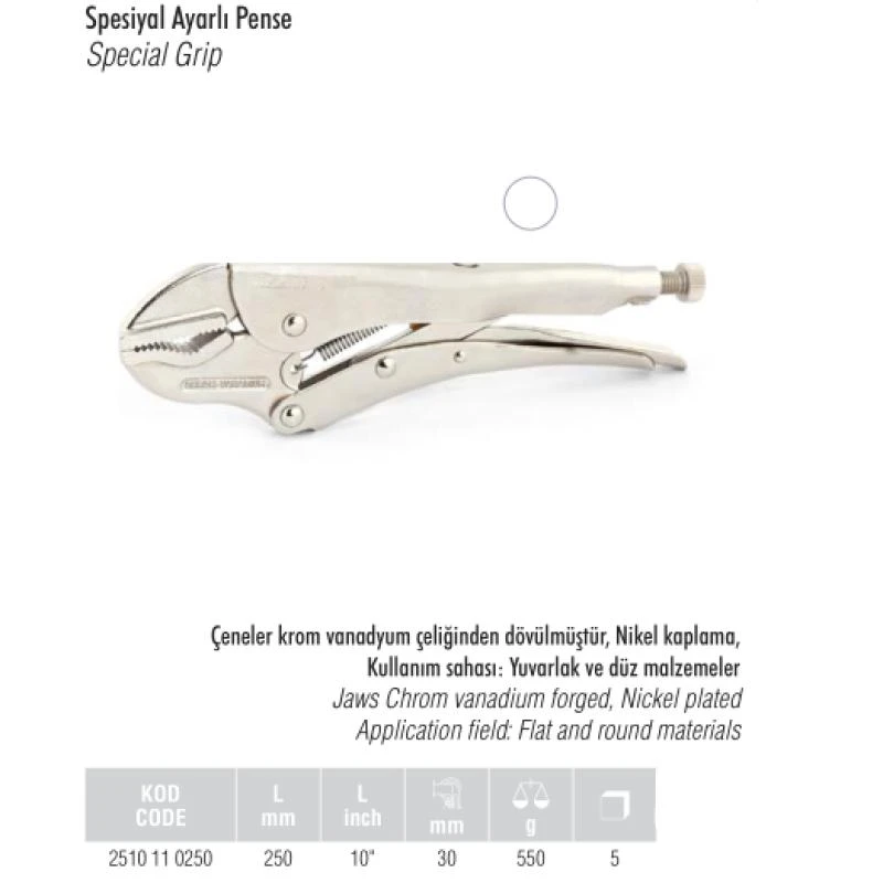 Spesiyal Ayarlı Pense