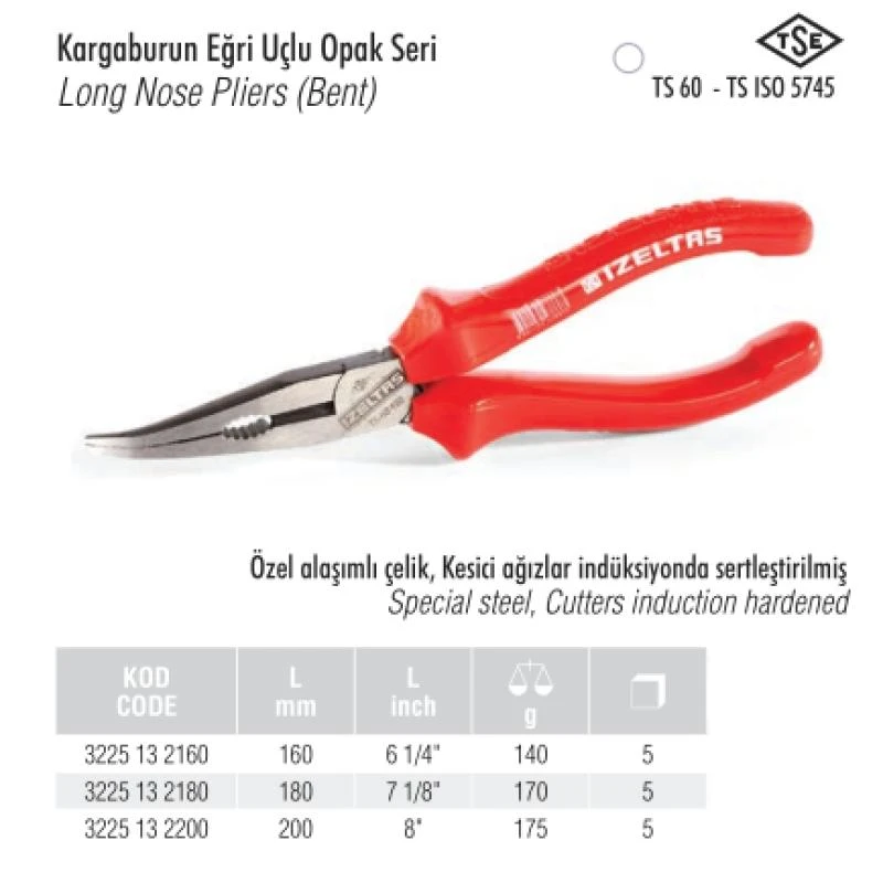 Kargaburun Eğri Uçlu Opak Seri