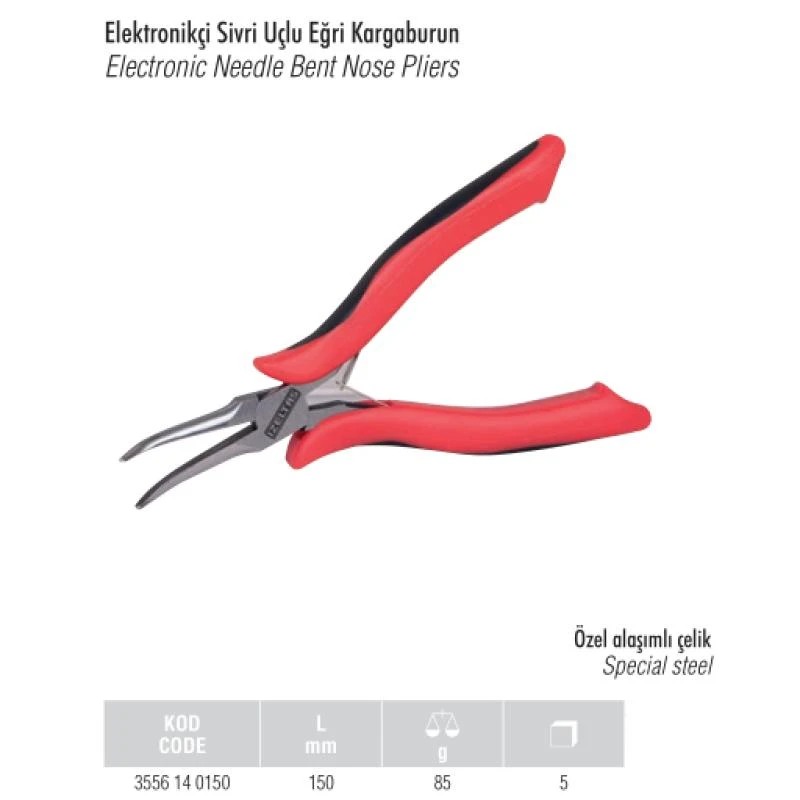 Elektronikçi Sivri Uçlu Eğri Kargaburun