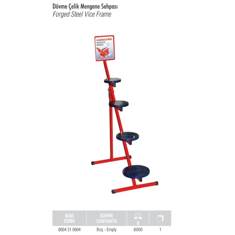 Dövme Çelik Mengene Sehpası